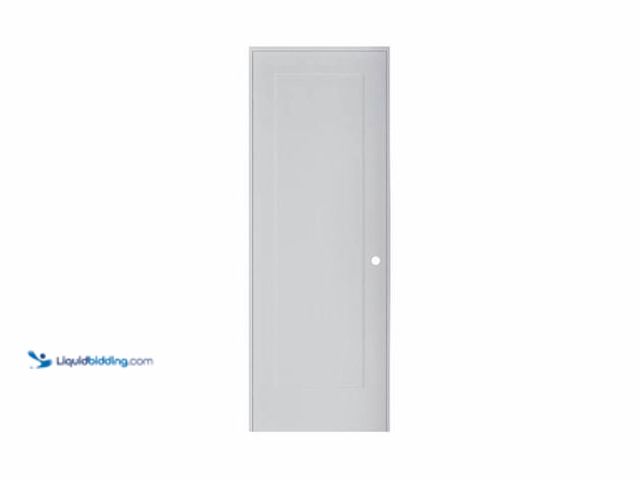Lot 49-2024488 - White door 80.5" x 30". Unused.   Ref#PA0925