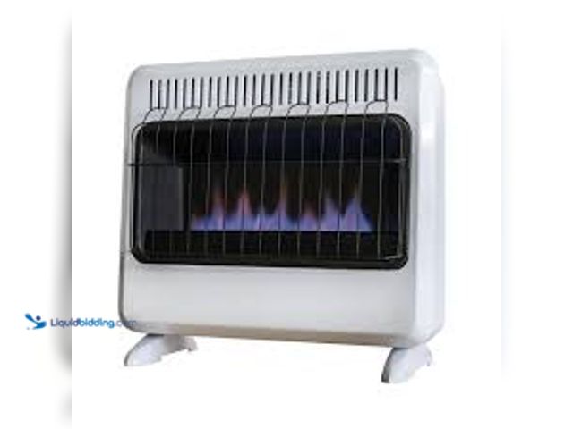 Lot 49-3536507 - Mr. Heater 30,000 BTU Vent Free Blue Flame Natural Gas or Propane Dual Fuel Space Heater., Model # M...