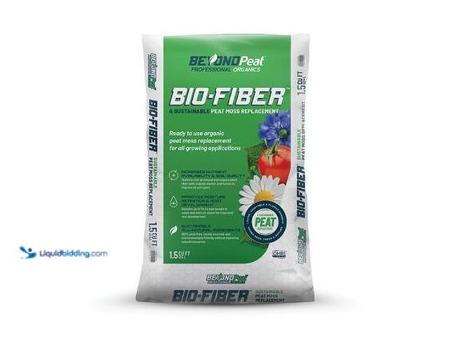 Lot 49-5558848 - BEYONDPeat PROFESSIONAL ORGANICS 1.5CF Bio-Fiber Organic Peat Moss Alternative Soil Model # BP 32265...