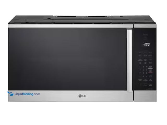 Lot 49-1625600 - LG 1.8 cu. ft. 30 in. W Smart Over the Range Microwave Oven w/ EasyClean in PrintProof Stainless Ste...