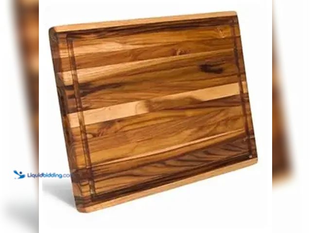 Lot 49-5416060 - Extra Large Teak Wood Cutting Board. Unused