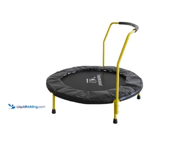 Lot 49-5487142 - Teamson Home
36 in. Kids Trampoline with Handle and Compact, Blue Unused