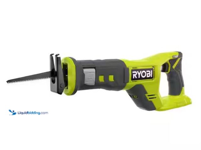 Lot 49-1577154 - RYOBI ONE+ 18V Cordless Reciprocating Saw (Tool Only), Model # PCL515B, Used, Powers on.   Ref#AHDSB...