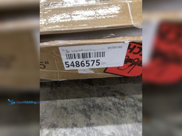 Lot 49-5486575 - KPUY S9811 Frameless Sliding Shower Door - 56-60" x 76" Wide Matte Black Glass Enclosure Item is Fac...