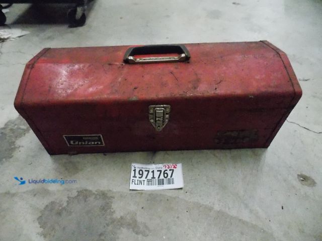 Lot 49-1971767 - 1 Not Visible NV Tool Box With Assorted Hand Tools Tool Box Loaded With Assorted Hand Tools, Box Is ...
