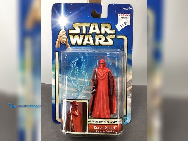 Lot 49-910499 - Other Star Wars Attack of the Clones Royal Guard Coruscant Security Action Figure 2002 Edition New a...