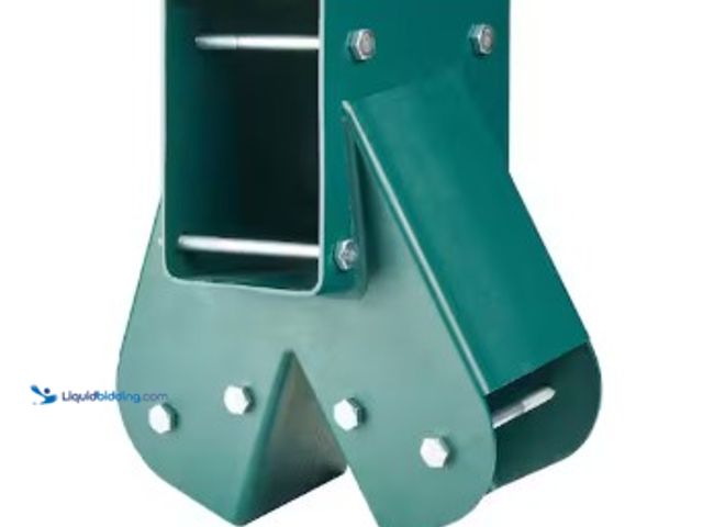 Lot 49-2022661 - SKYSHALO A-Frame Middle Swing Set Brackets, Heavy Duty Carbon Steel Swing Set Hardware with Mounting...
