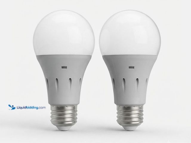 Lot 49-3614314 - Lot of (2) Sensor Brite 60-Watt A15 Soft White LED Light Bulb with Backup Battery, Model # SBTBB-PD6...