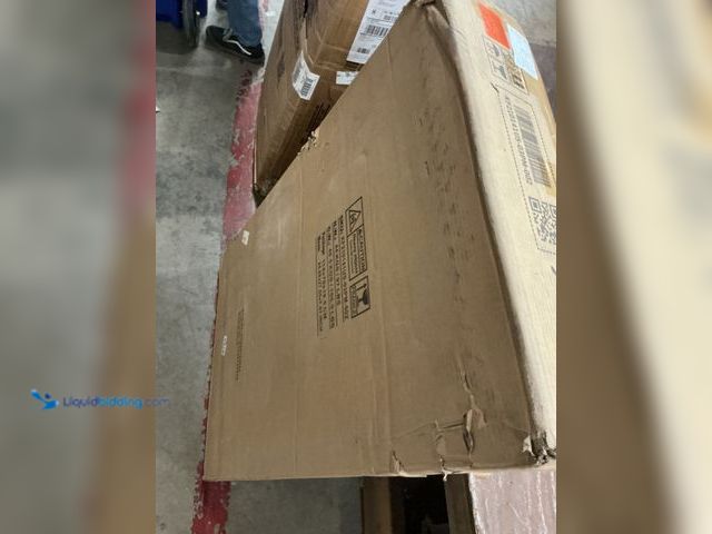 Lot 49-3539500 - FUFU&GAGA
5-Drawers White Wood LED Push-Pull Mirror Makeup Vanity Sets Dressing Table Sets with Sto...