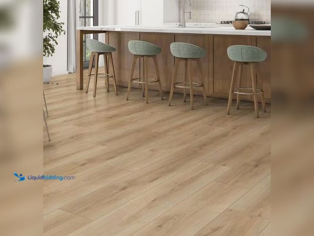 Lot 49-1523585 - Approx. 345 SQ FT of Lifeproof Bakewell Oak 14 mm x 8 in. W Waterproof Laminate Wood Flooring(13.28 ...