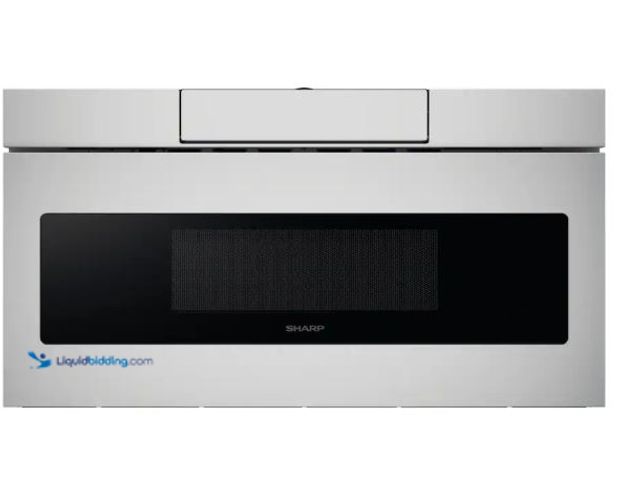 Lot 49-5551881 - Sharp - 1.2 Cu. Ft. Built-in Microwave Drawer with Sensor Cooking - Stainless Steel, Used, Works
