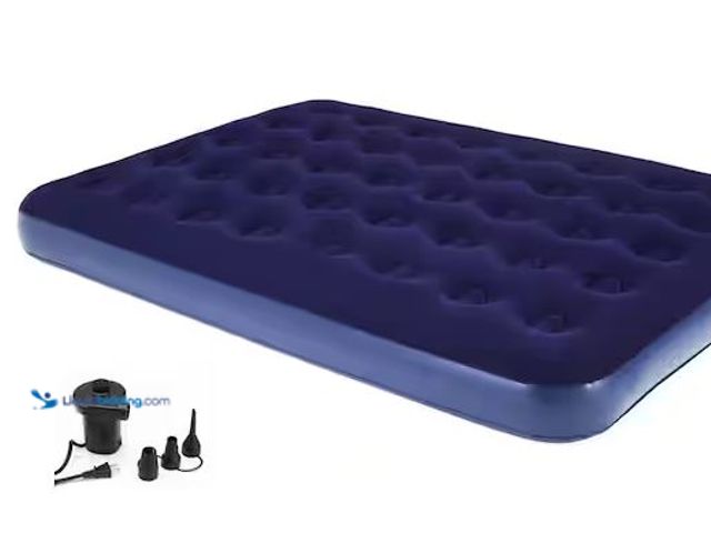 Lot 49-5460517 - ACHIM
Second Avenue 9 in. Depth Full Air Mattress with Pump Included Internet # 302833503
Model # ...