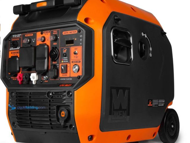 Lot 49-2004665 - WEN Quiet 6800-Watt Dual Fuel RV-Ready Electric Start Portable Inverter Generator with Fuel Shut Off...