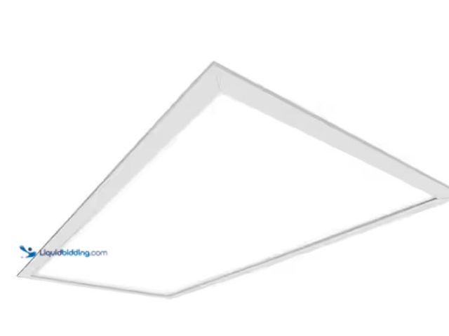 Lot 49-2020998 - Metalux 2 ft. x 4 ft. 4800 Lumens Integrated LED Panel Light 4000K for Office, Warehouse, Retail and...