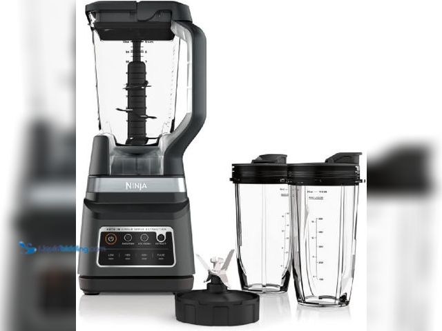 Lot 49-5541783 - Ninja DB751A Pro Plus DUO Blender, 1400W, Auto-IQ, 3 Modes: Smoothies, Frozen Drinks, 72oz Pitcher, ...