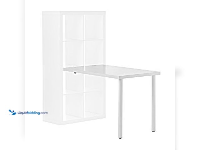 Lot 49-3523621 - Better Homes & Gardens Adjustable Desk Add-on (cube Sold Separately), White. Item is Unused