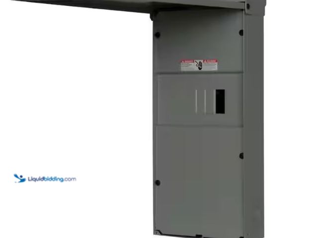 Lot 49-2006577 - Siemens 125 Amp 2-Space 4-Circuit Outdoor Main Lug Load Center, Model # W0204ML1125CU, Unused.  Ref#...