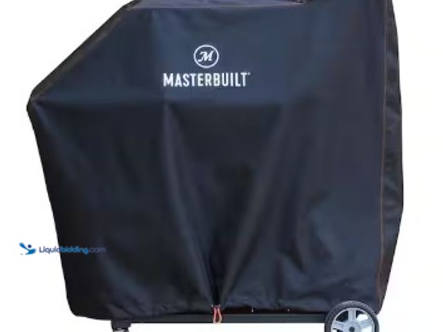 Lot 49-2022600 - Masterbuilt Gravity Series and AutoIgnite Digital Charcoal Grill and Smoker Grill Cover, Model # MB2...