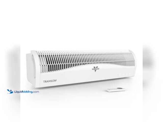 Lot 49-5553432 - Vornado Transom 26 in. 4-Speeds Window Fan with Remote Control Reversible Exhaust Mode Weather Resis...