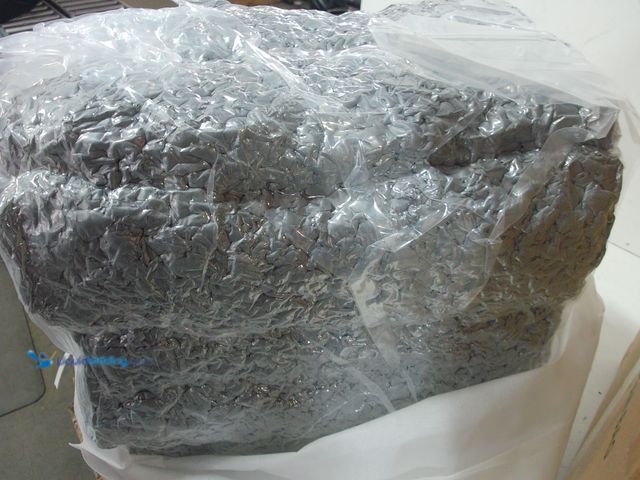 Lot 49-3433494 - Memory Foam Filled Bean Bag, Gray, Unused, Factory sealed.  Ref#CRS0209