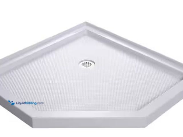 Lot 49-5478306 - DreamLine
SlimLine 42 in. x 42 in. Neo-Angle Shower Pan Base in White Internet # 204046138
Model #...