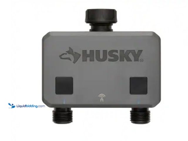 Lot 49-2004295 - Husky Smart Watering Timer for Irrigation and Sprinklers Powered by Hubspace, Model # 867006-1004, S...