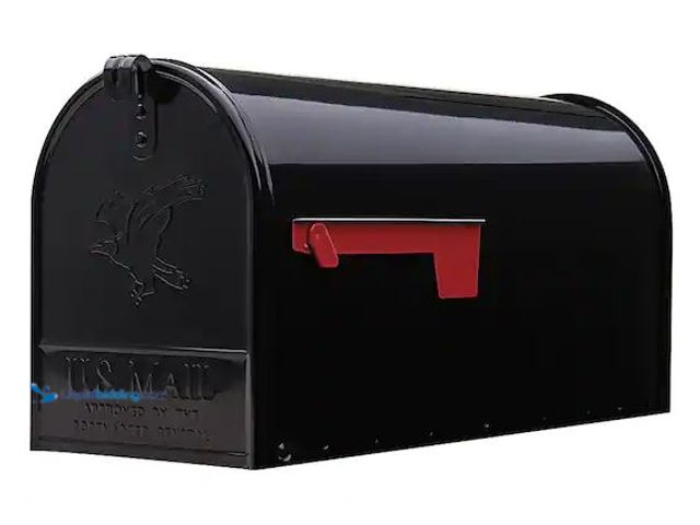 Lot 49-5490044 - Architectural Mailboxes
Elite Black, Large, Steel, Post Mount Mailbox Internet # 322384204
Model #...