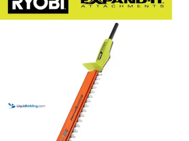 Lot 49-1547557 - RYOBI Expand-It 18 in. Universal Hedge Trimmer Attachment, Model # RYHDG, Unused.  Ref#SB-1029