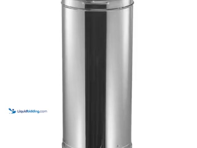 Lot 49-1630788 - DuraVent DuraPlus All-Fuel Chimney 6in. X 24in. Diameter Chimney Pipe Model # 6DP-24, Used, Scuffs a...