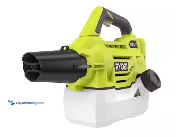 Lot 49-1548779 - RYOBI ONE+ 18V Cordless Battery Fogger/Mister (Tool Only) Model # P2805BTL, Unused  Ref#HDPA1030