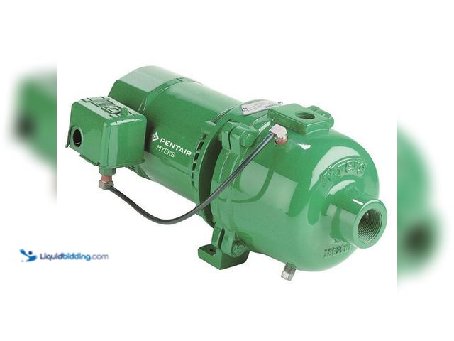 Lot 49-2021914 - Myers 1 HP 27.5 gph Cast Iron Shallow Jet Well Pump. Model # 4000406. MSRP $589. Slightly used. Has ...