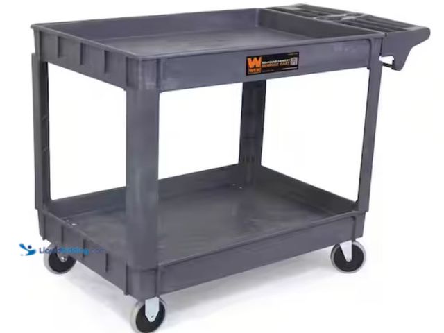 Lot 49-2006109 - WEN 500 lbs. Capacity 46 in. x 25.5 in. Service Utility Cart, Model # 73004, Unused, Has attachments...