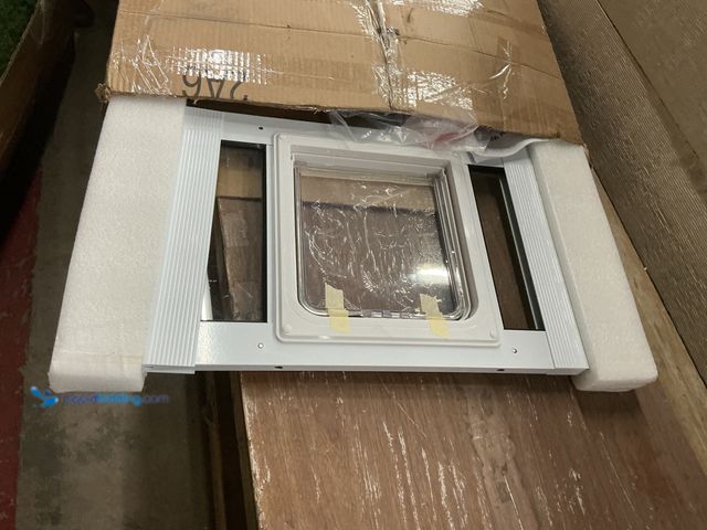 Lot 49-5463589 - Pet Door For Window (24x13-1/2) (scuffs and scratches) Unused