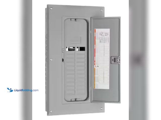LiquidBidding - Lot 49-1521612 - Square D Homeline 125 Amp 20-Space 40 ...
