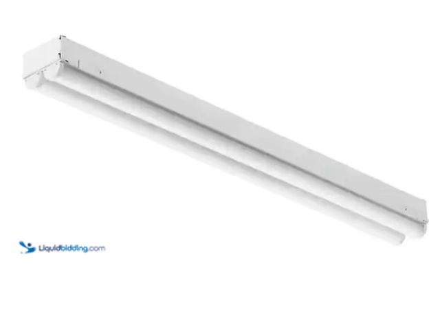 Lot 49-1547816 - Lithonia Lighting Contractor Select 2 ft. 34-Watt Equivalent Integrated LED White Multi-Volt Strip L...