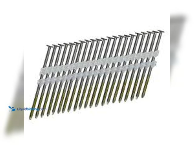 Lot 49-5411753 - Freeman 0.120 in. x 3 in. 21-Degree Plastic Collated Brite Smooth Shank Full Round Head Framing Nail...