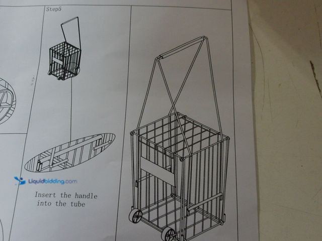 Lot 49-3482659 - Salyoubrious Adult Ball Pick Up Basket Tennis Ball Collection Pick-Up Basket in Black Model #1674655...