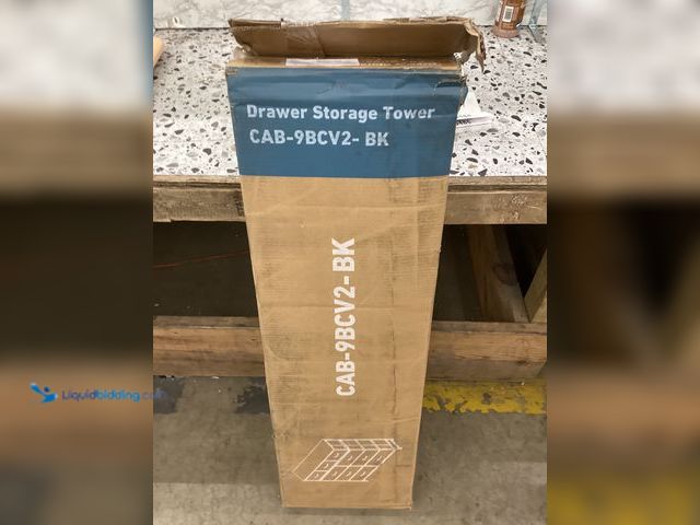 Lot 49-5460484 - WLIVE 9-Drawer Dresser, Fabric Storage Tower for Bedroom, Hallway, Nursery, Closet, Tall Chest Organ...