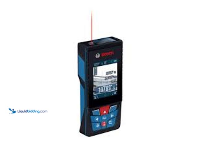 Lot 49-5483917 - Bosch BLAZE 400 ft. Outdoor Laser Distance Tape Measuring Tool with Bluetooth and Camera Viewfinder....