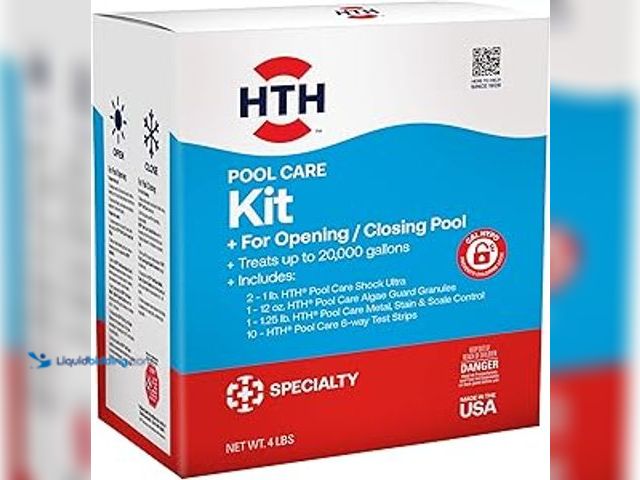 Lot 49-5407037 - HTH 91022 Swimming Pool Care Kit, Opening and Closing Swimming Pool Supplies, 4 lbs. Model: 91022. U...