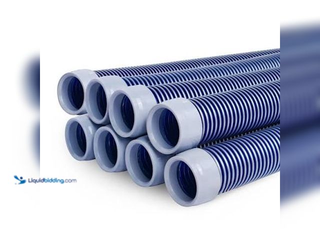 Lot 49-5545286 - POOLWHALE Professional Swimming Pool Vacuum Hoses. Unused. Model B0FH1LQLVB Hose only