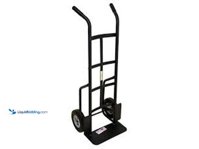 Lot 49-5479072 - Milwaukee 1,000 lbs. Capacity Dual-Handle Hand Truck. Model # 60138 unused, Scuffs/Scratches