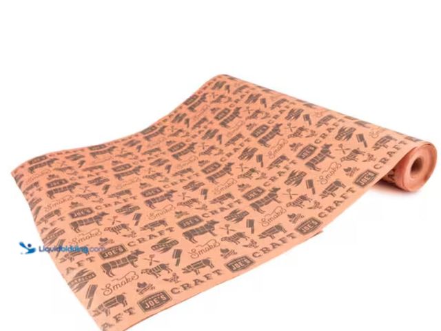 Lot 49-1623737 - OKLAHOMA JOE'S 18 in. Peach Butcher Paper for Barbecue Cooking, Model # 7844466P04, Unused.  Ref#SR0...