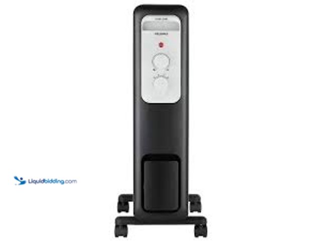 Lot 49-5459853 - Pelonis 1,500-Watt Oil-Filled Radiant Electric Space Heater with Thermostat. Model # HO-0279. Unused...