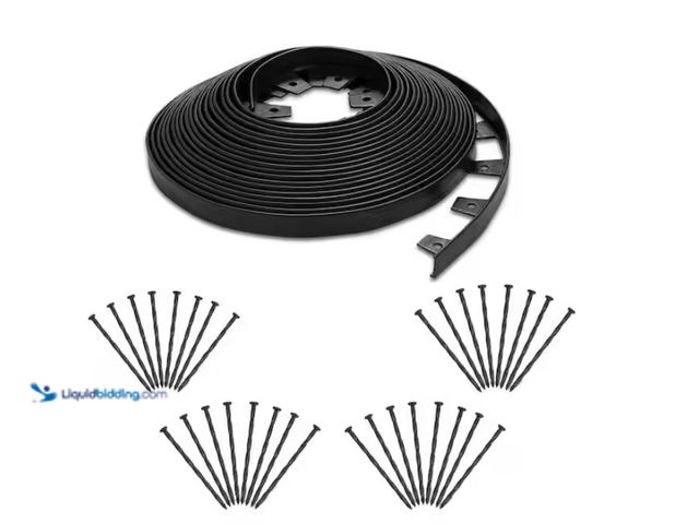 Lot 49-1628034 - ProFlex No-Dig 100ft. Landscape Edging Kit, Model # 3001HD-100C, Unused, Has attachments  Ref#BIN070...