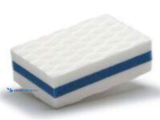 Lot 49-1540985 - (2 boxes) Ecolab PACK OF 12 SPONGES ECOLAB Kay Power Pad Cleaning Pad Case of 12, Model # INQZJO2MB4...