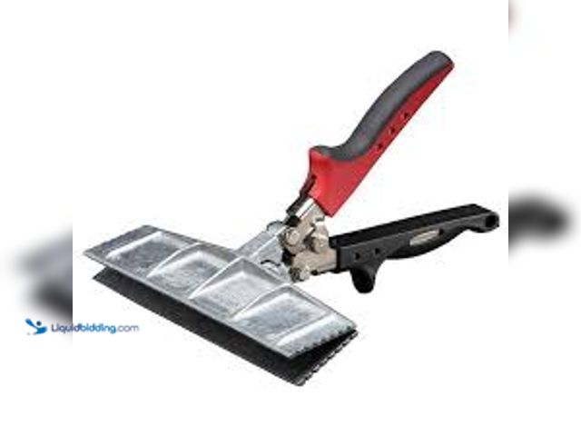 Lot 49-3531688 - QTY 6 - 9 in. Aluminum Hand Seamer. Model # S9R TS.  Unused