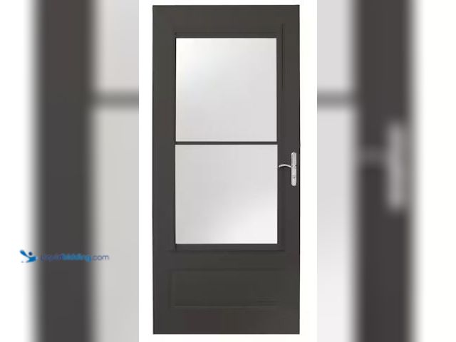 Lot 49-5542406 - Andersen
400 Series 32 in. x 80 in. Bronze Universal 3/4 Light Retractable Aluminum Storm Door with...