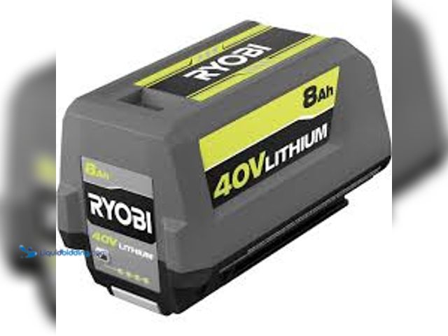 Lot 49-5476792 - RYOBI 40V Lithium-Ion 8.0 Ah High Capacity Battery. Model # OP4080A. Used with no charger. Tested an...