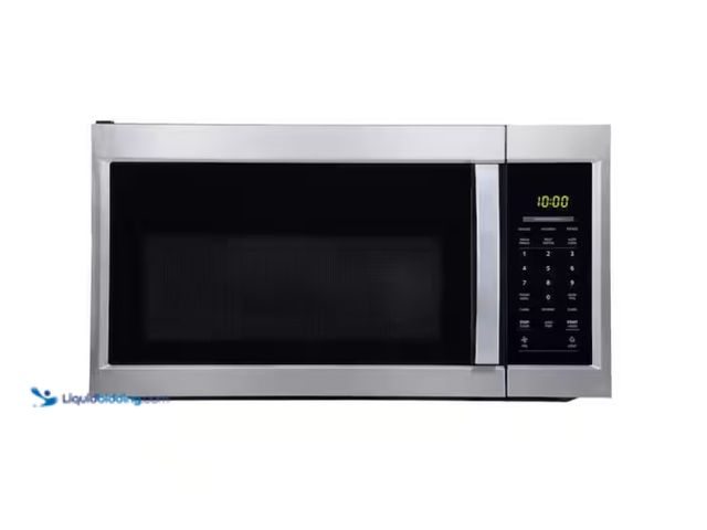 Lot 49-1575782 - Vissani 1.7 cu. ft. 1000-Watt Over the Range Microwave in Stainless Steel, Model # HVO170ST, Unused,...